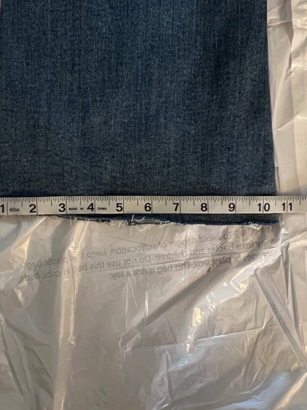Urban Revivo Flared Slit Hem Jeans in Blue Size12 Like New (Worn Just Once) - Picture 8 of 16